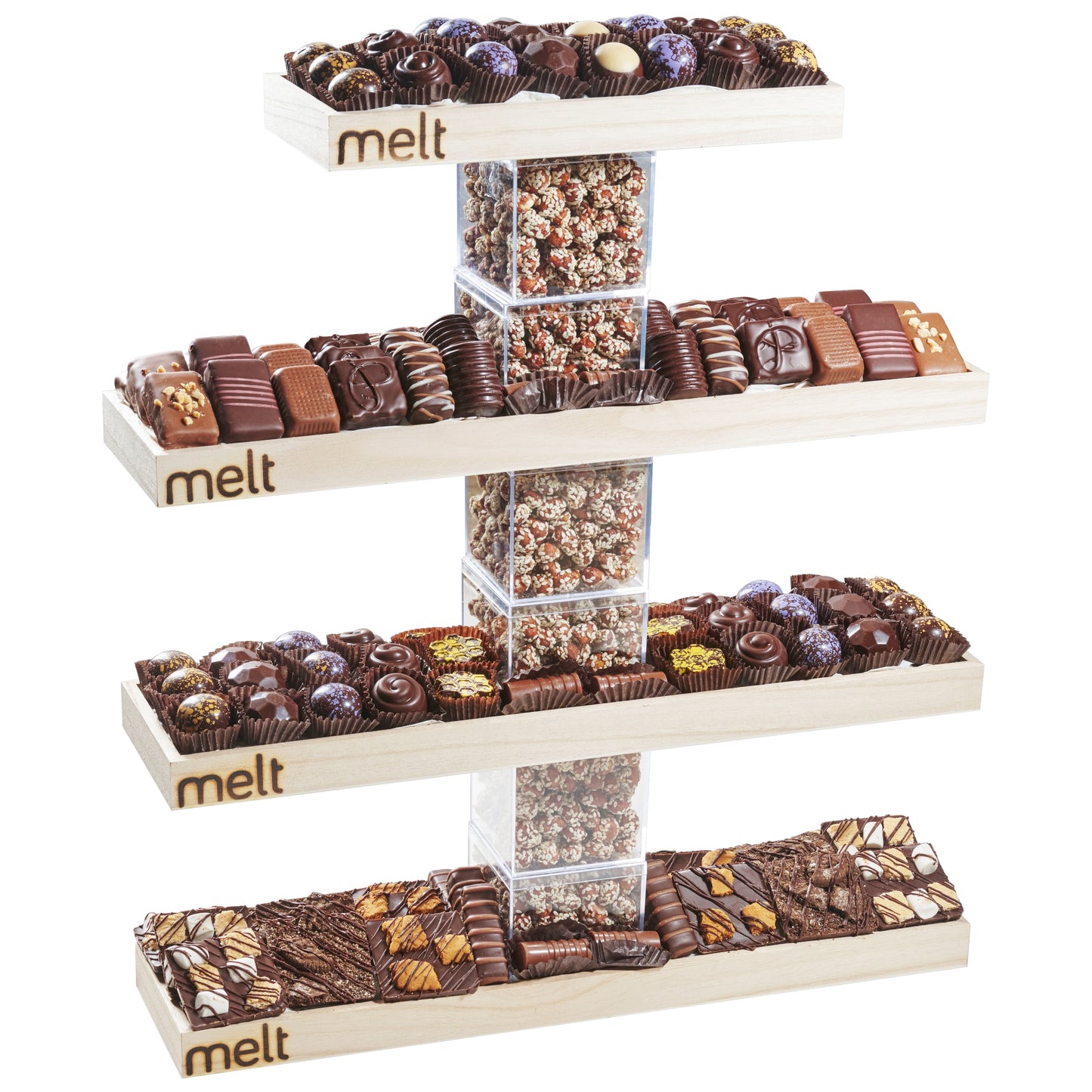 4 Tier melt tower