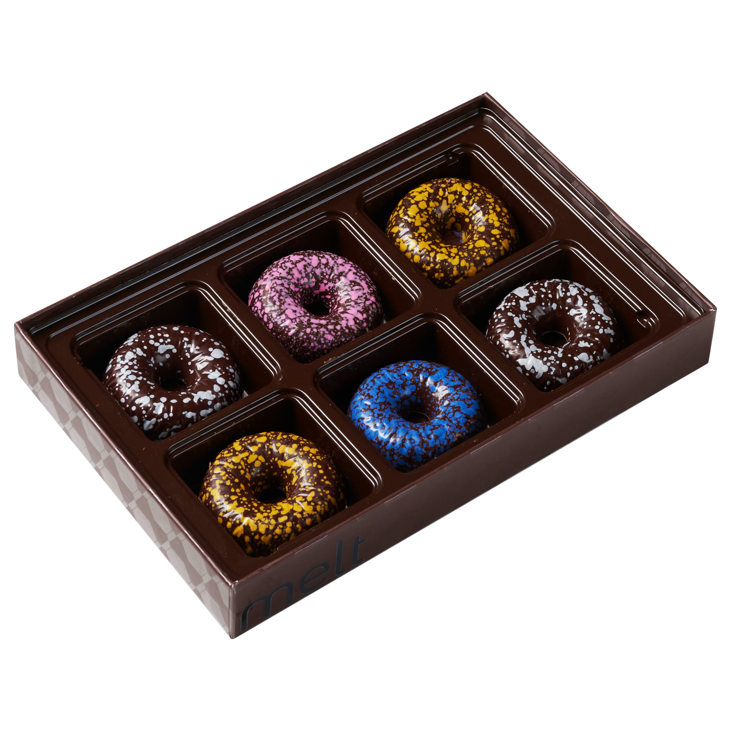 Premium chocolate doughnut, gift box