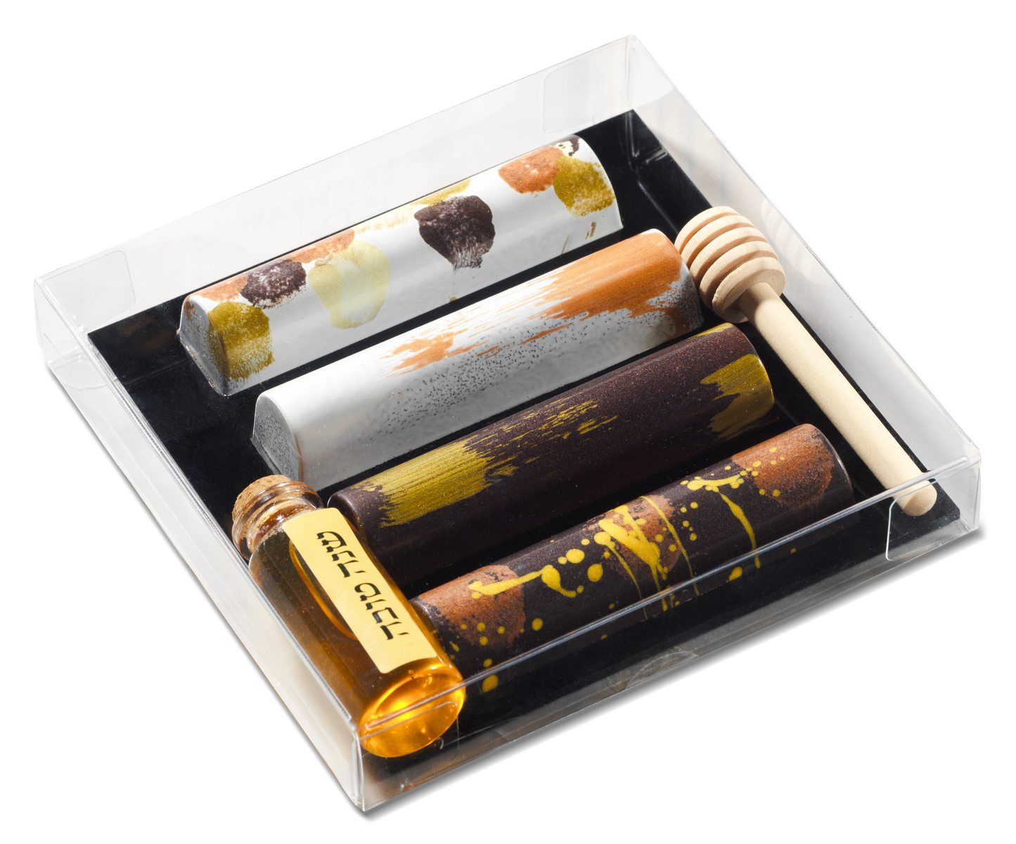 4 p mini melt logs with honey