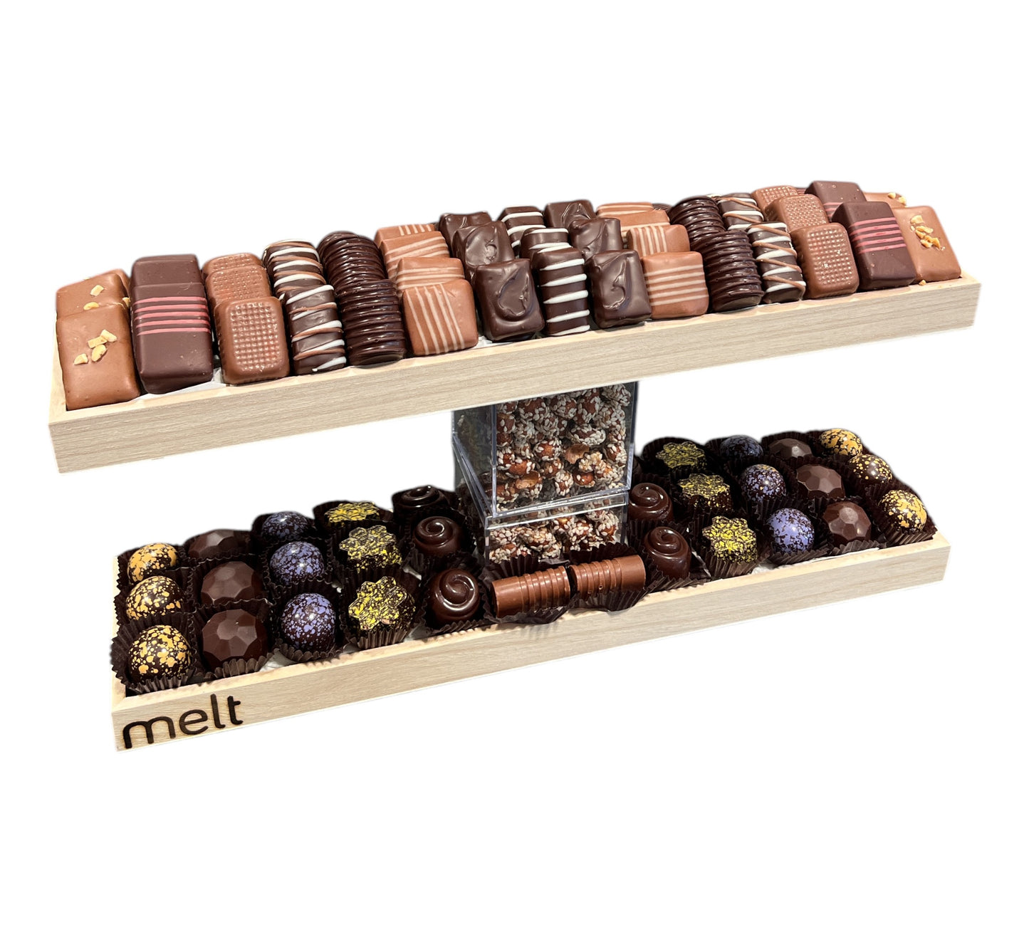 2 Tier mini choco world