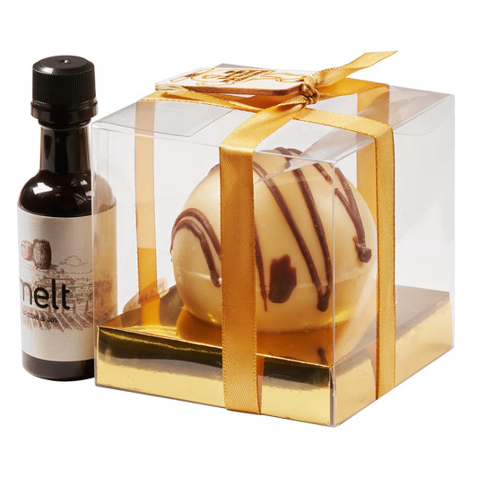 Personal cocoa bomb dairy