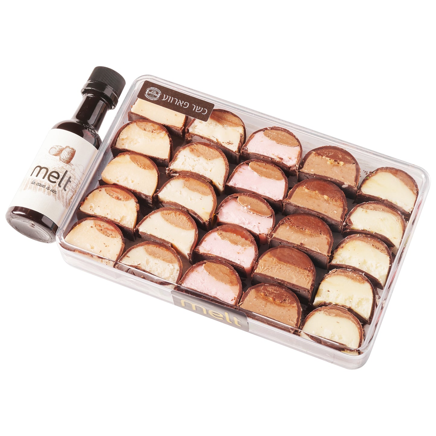 Sushi shaped chocolate 1