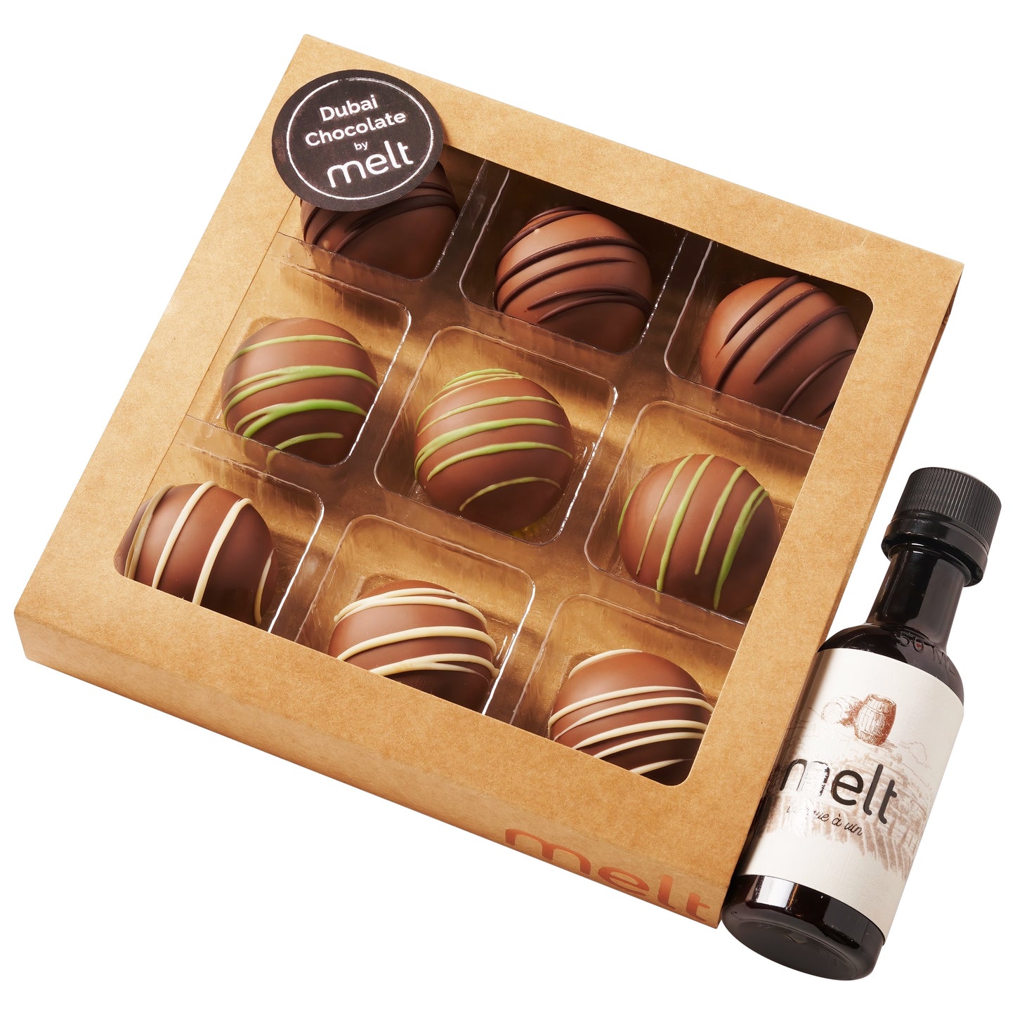 Dubai dairy truffle gift box