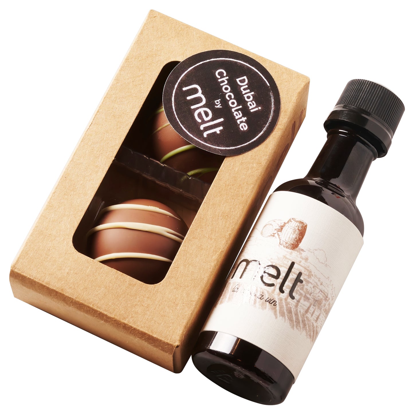 Dubai dairy truffles 2 ct