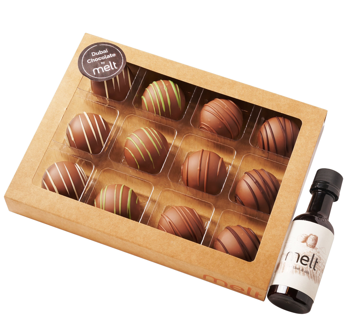 Dubai dairy truffle gift box