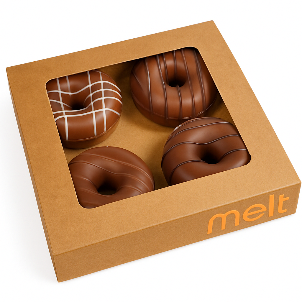 Melt dairy truffle donut