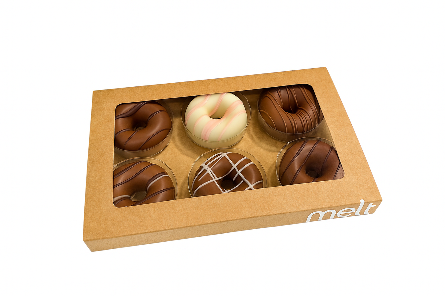 Dairy truffle donuts