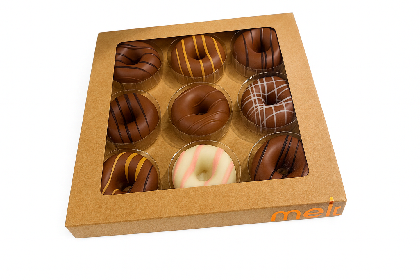 Dairy truffle donuts