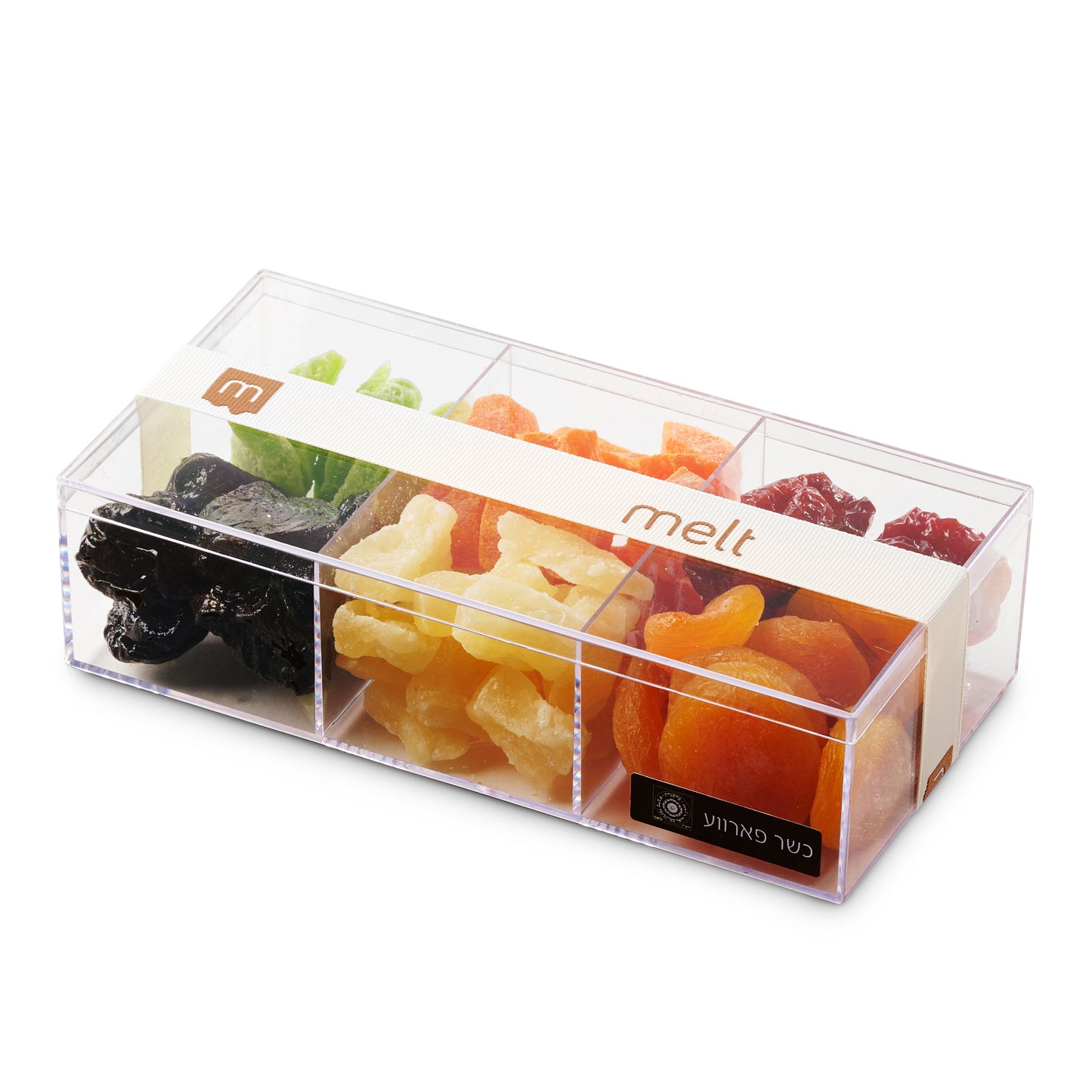 acrylic with dried fruit