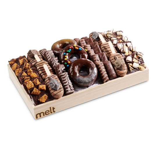 Chanukah premium chocolate tray
