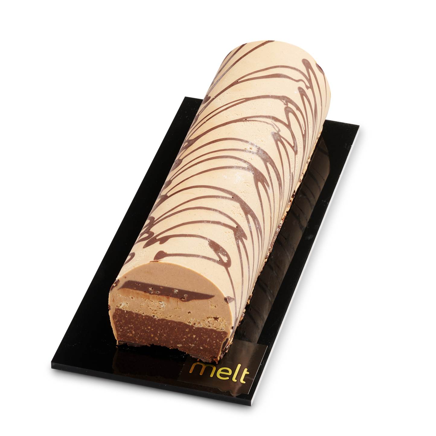 Hazelnut Praline Log