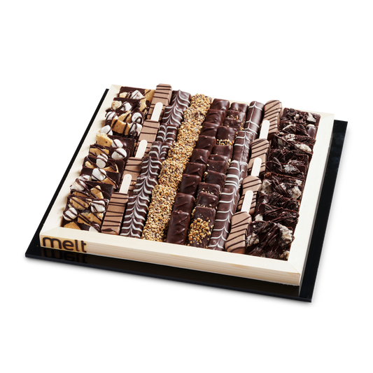 Chocolates premium Wooden Tray with Acrylic Base