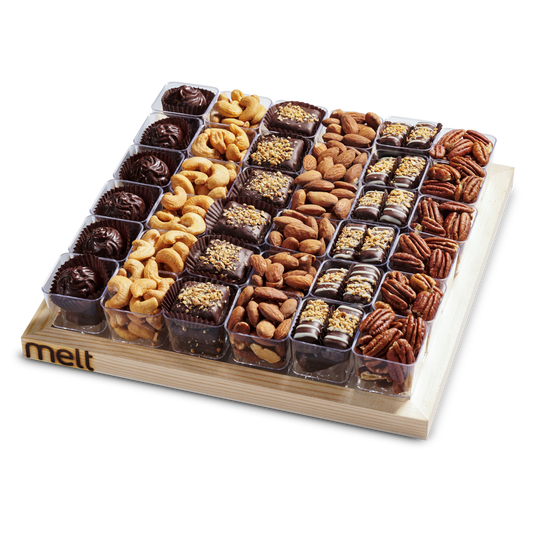 Chocolates and Nuts Cups Tray