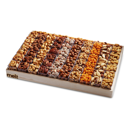 Premium Nuts Cups Wooden Tray