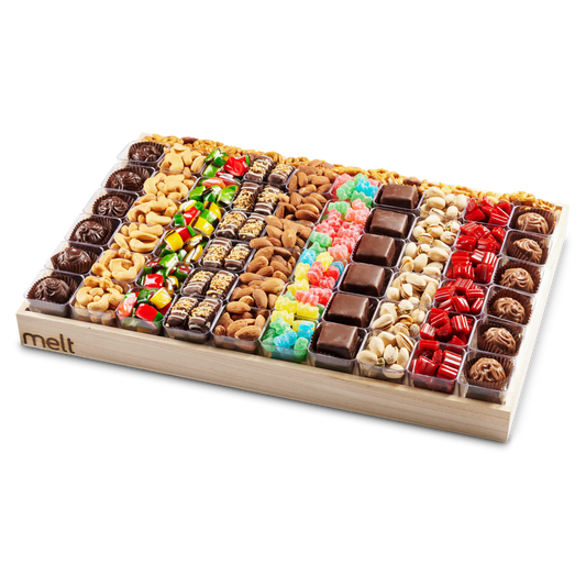 Chocolates, Nuts and Co Candy Cups Tray