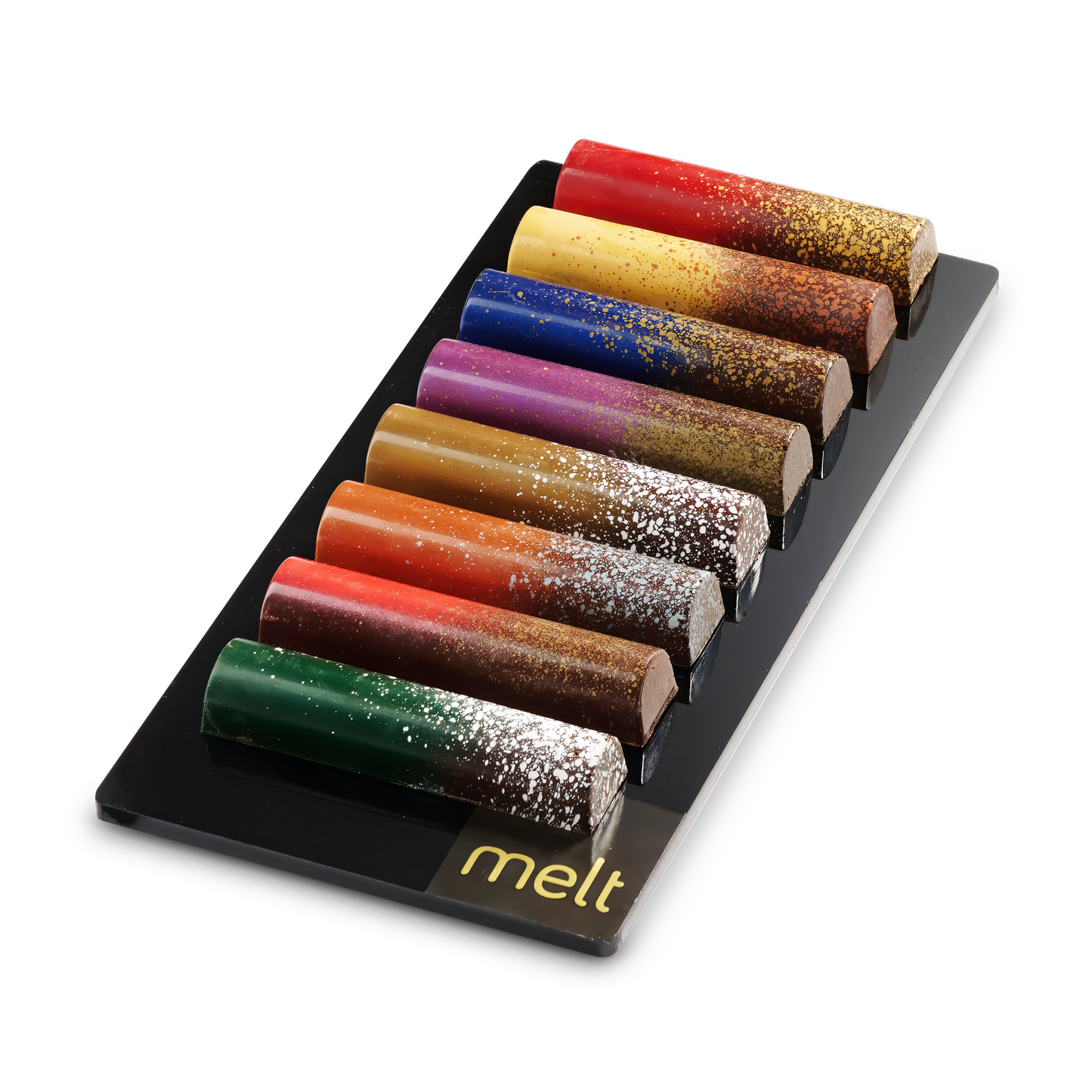 Glittered Logs Tray