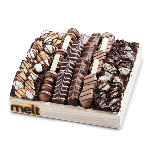 Premium Chocolates Wooden Tray