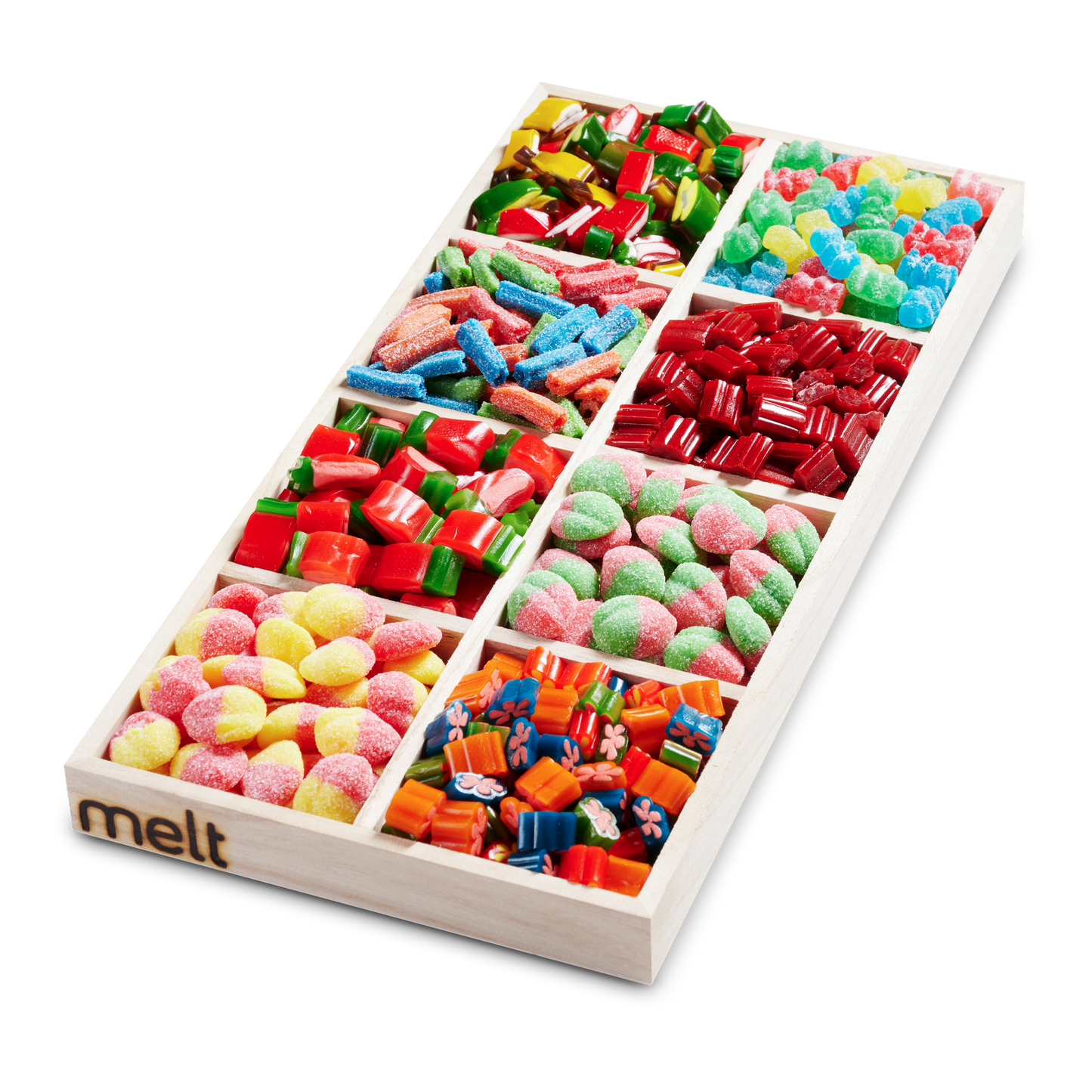 8 Section Candy Tray