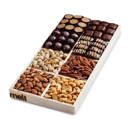 8 Section Chocolates and Nuts Tray