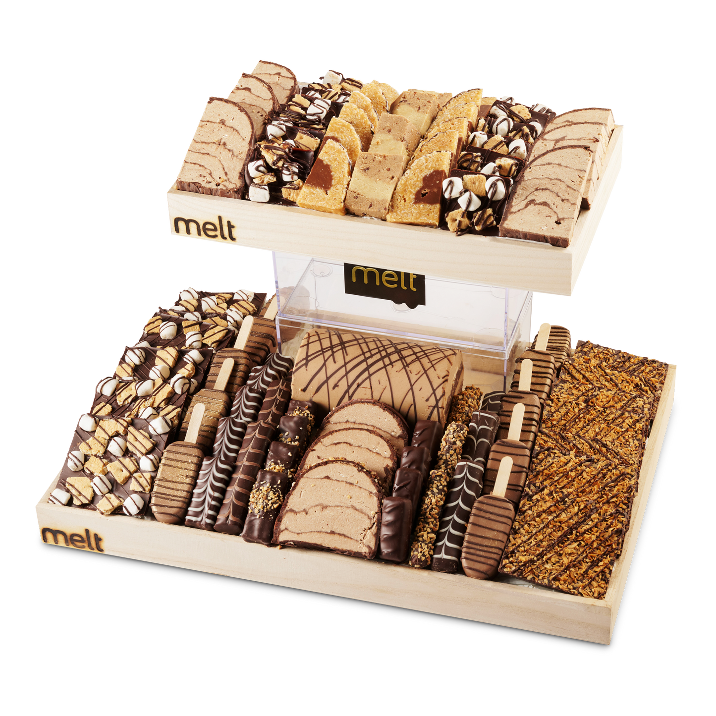 Chocolates and Halva Tower