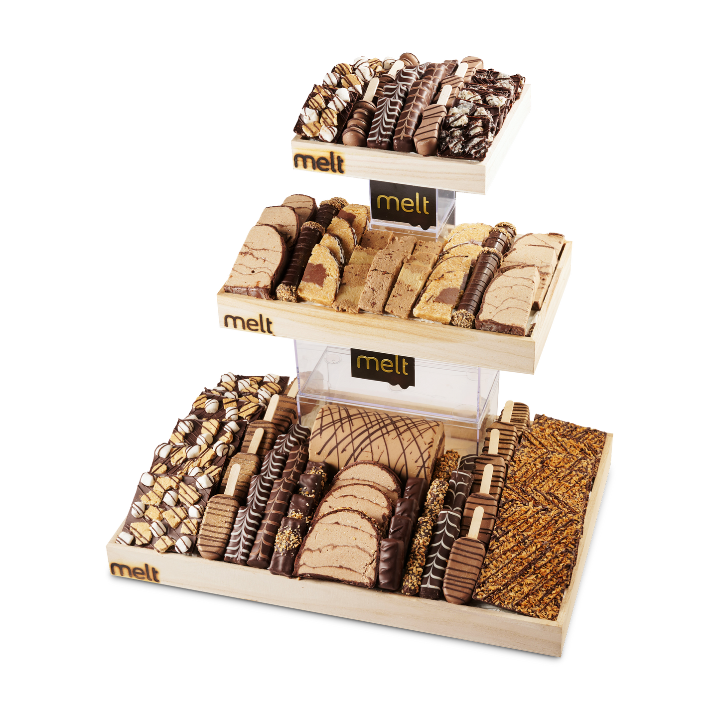 Triple Chocolates Tower