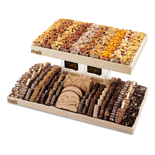 Signature Melt Chocolates and Nuts Tower