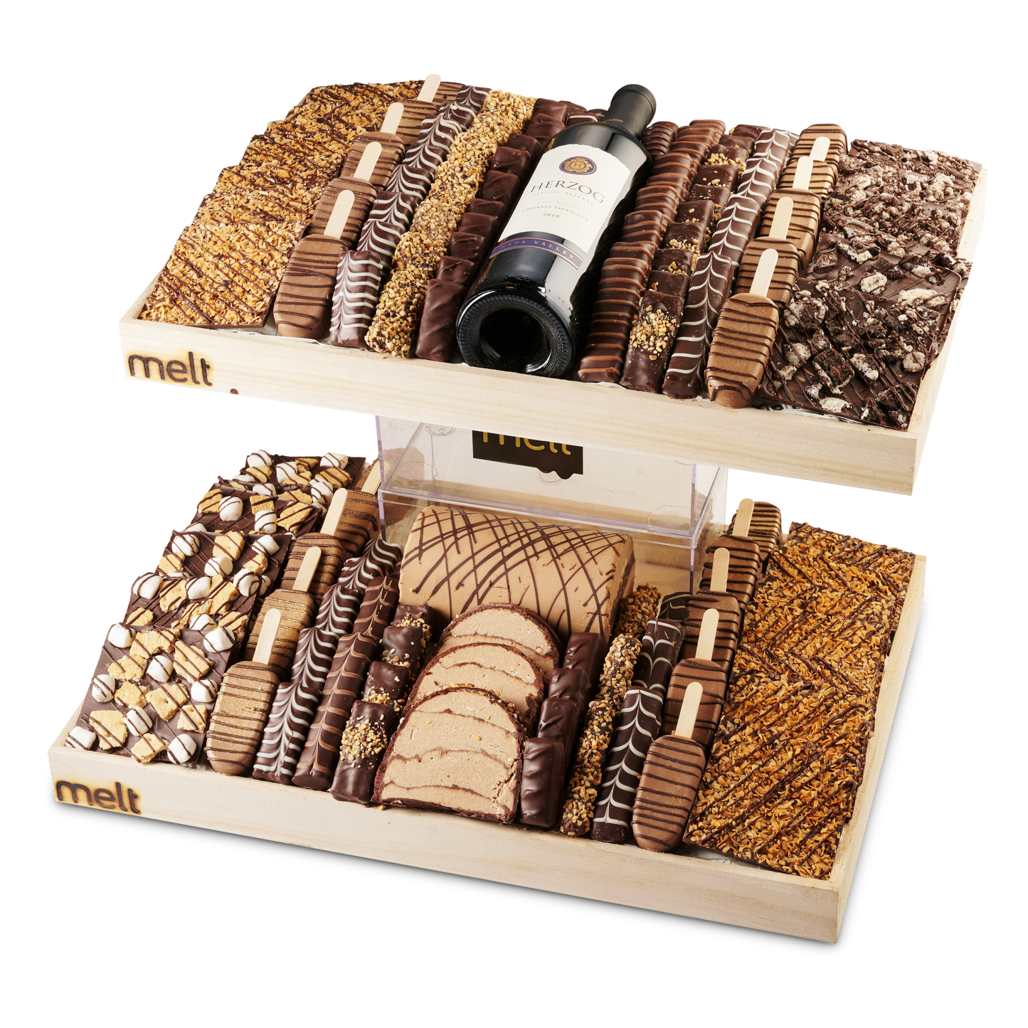 Chocolates and Wine Tower