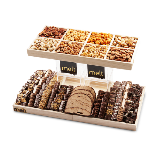 Deluxe Chocolates and Nuts Tower