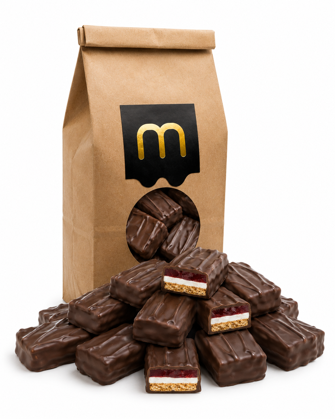 Chocolate marshmallow cookies