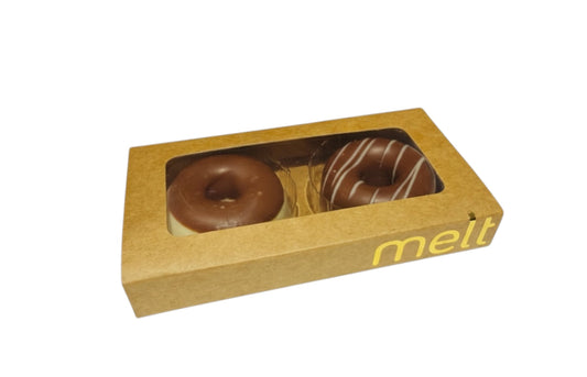 2 piece dairy truffle doughnut