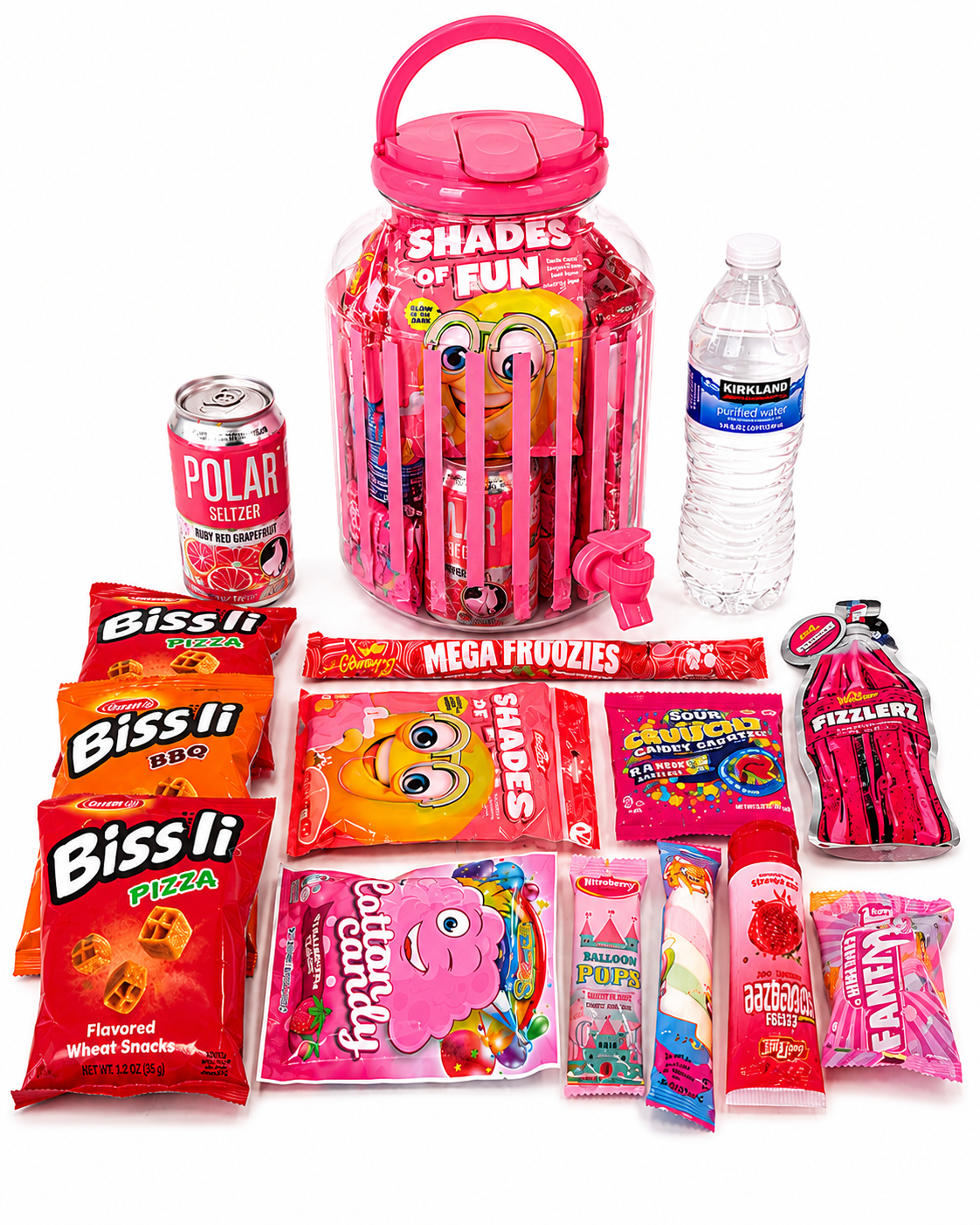 Pitcher of melt pink