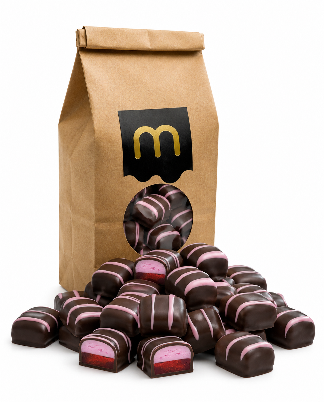 Chocolate raspberry fruit