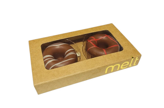 2 piece dairy truffle doughnut