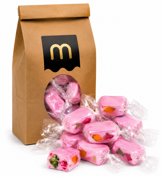 Raspberry juju candy