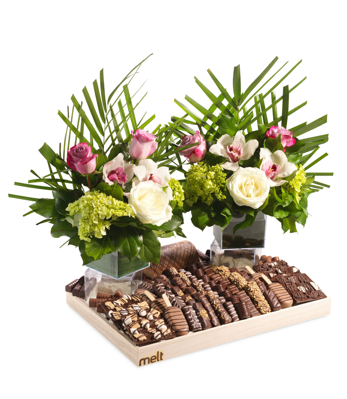 Signature parve tray flowers