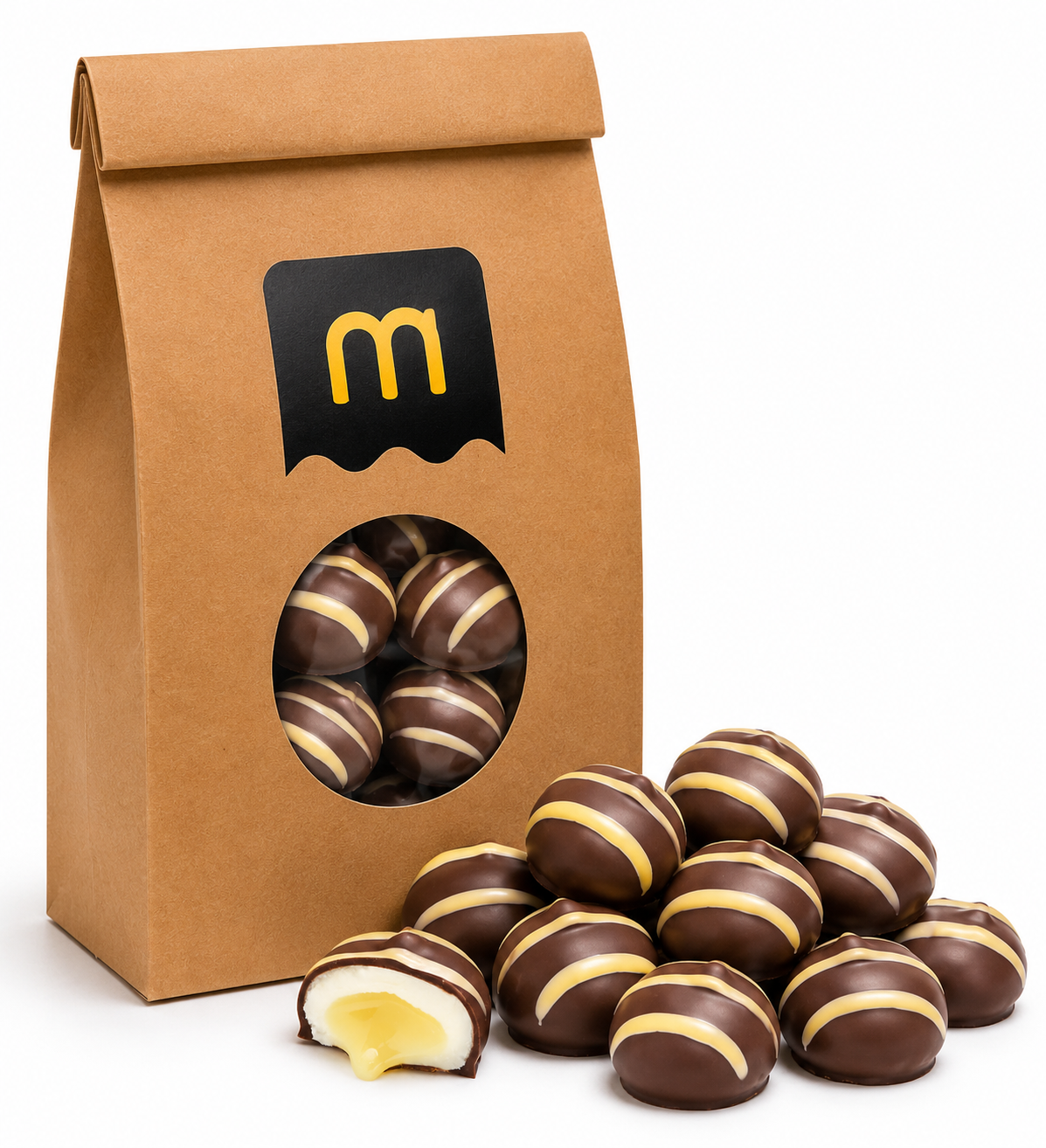 Lemon zest chocolate