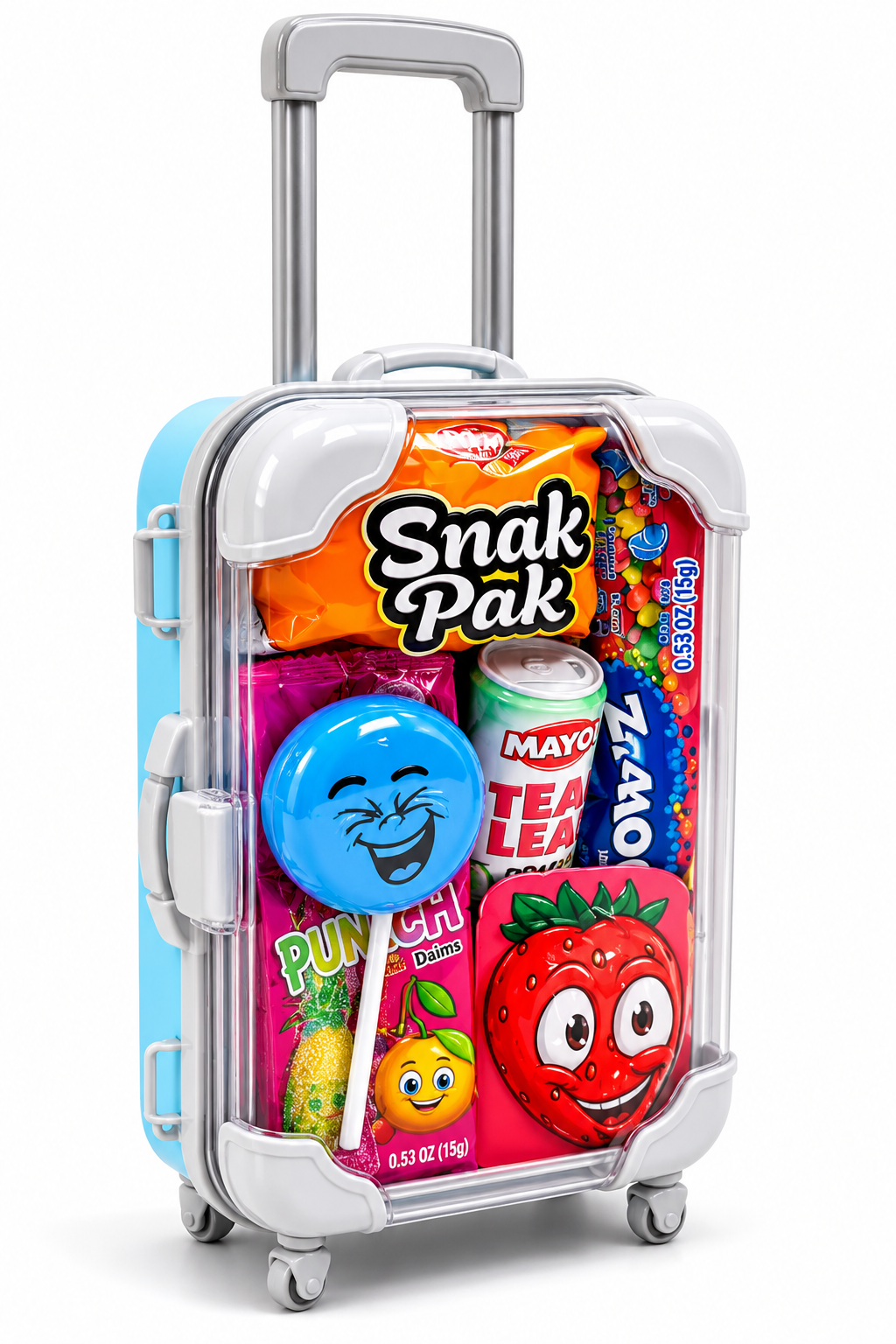 Candy suitcase Blue