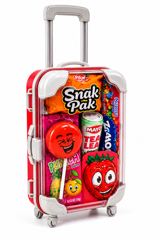 Candy suitcase Red