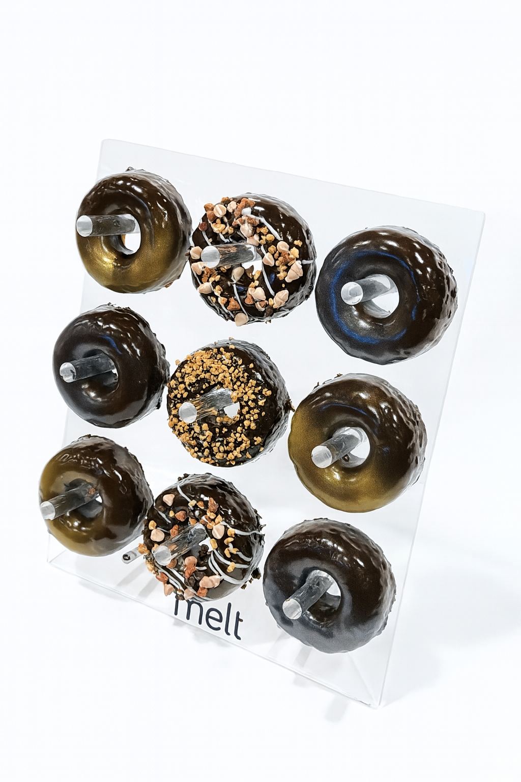 Peanutchew donuts 9 piece acrylic stand