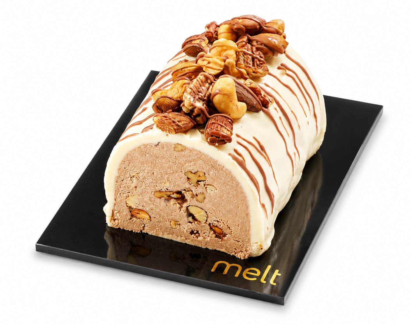 Small Halva and Nuts Log