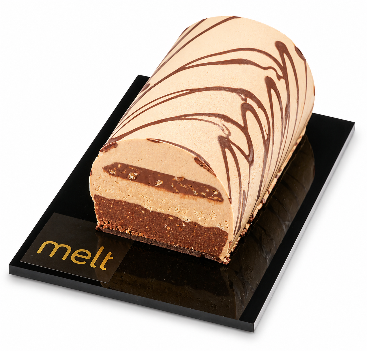Small Hazelnut Praline Log