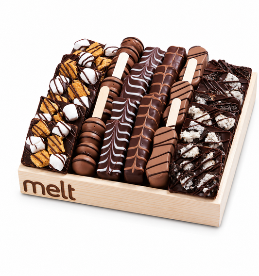 Premium Chocolates Wooden Tray