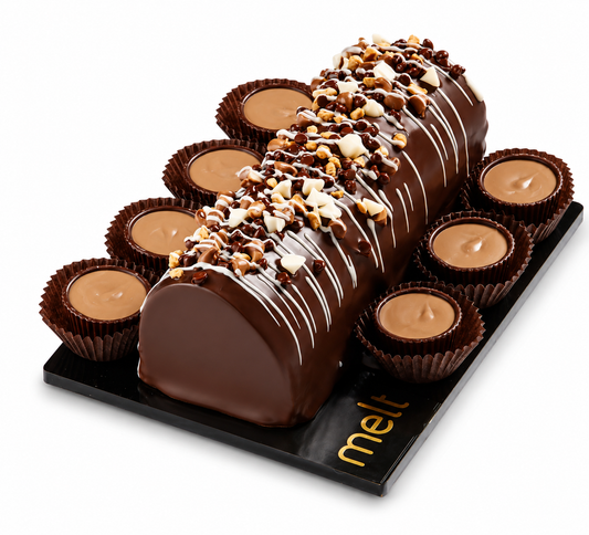Small Peanut Chew Log Arrangement