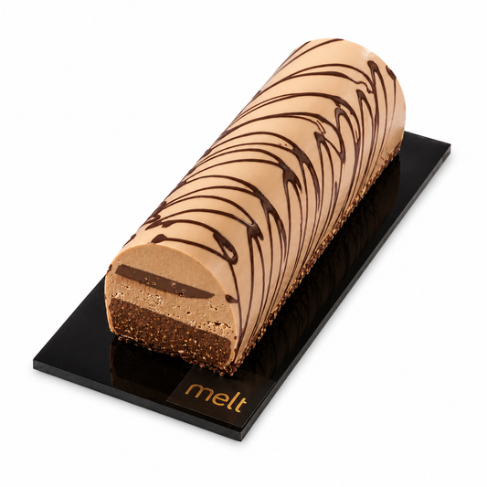 Hazelnut Praline Log