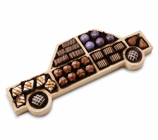 Melt chocolate car