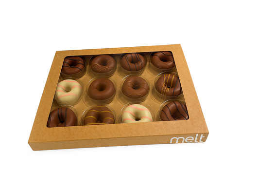 Dairy truffle donuts