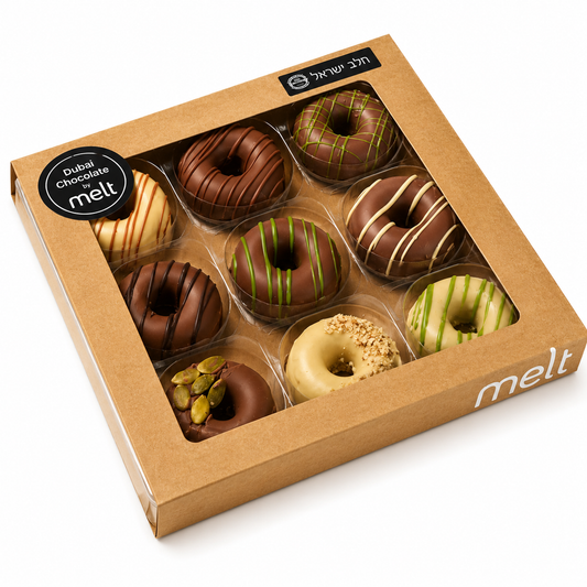 Dubai chocolate doughnuts