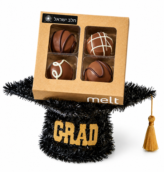 Graduation melt dairy 4 truffles