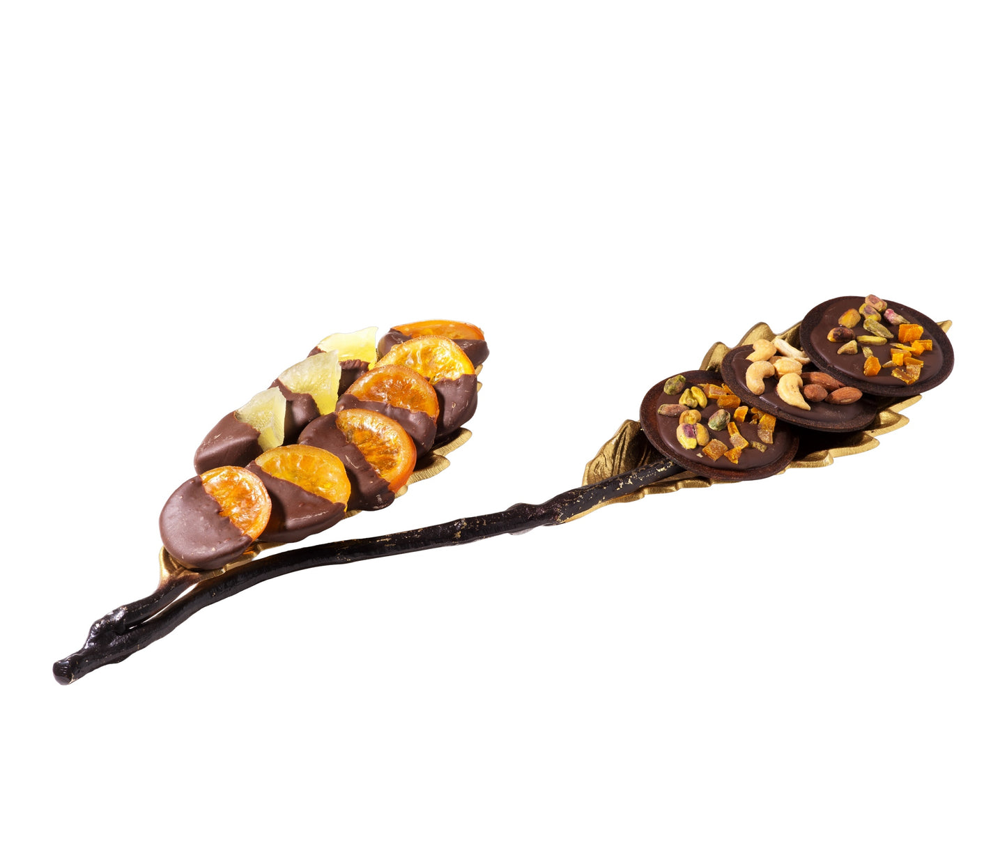 The golden leaf dried fruit