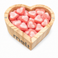 Heart wooden shape / candy